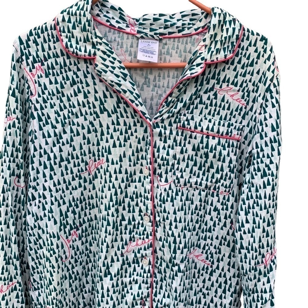 Lands End Tree Holiday Sleep Shirt